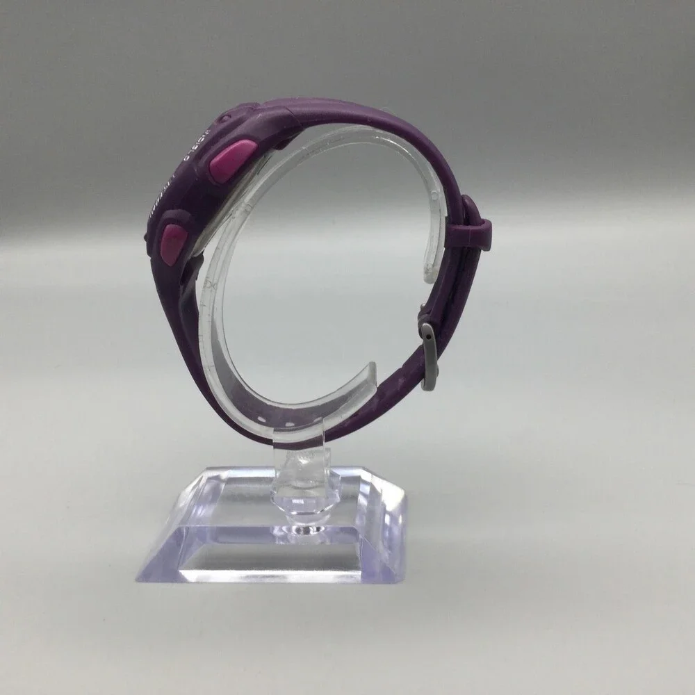 Timex Ironman Triathlon Womens Watch 34mm Digital Purple Indiglo New Battery